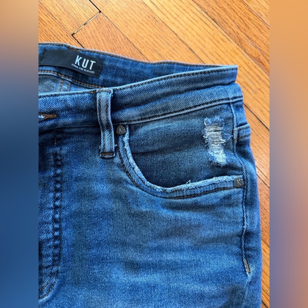 Kut from the Kloth Women’s Denim Cropped Jeans - Picture 6 of 13